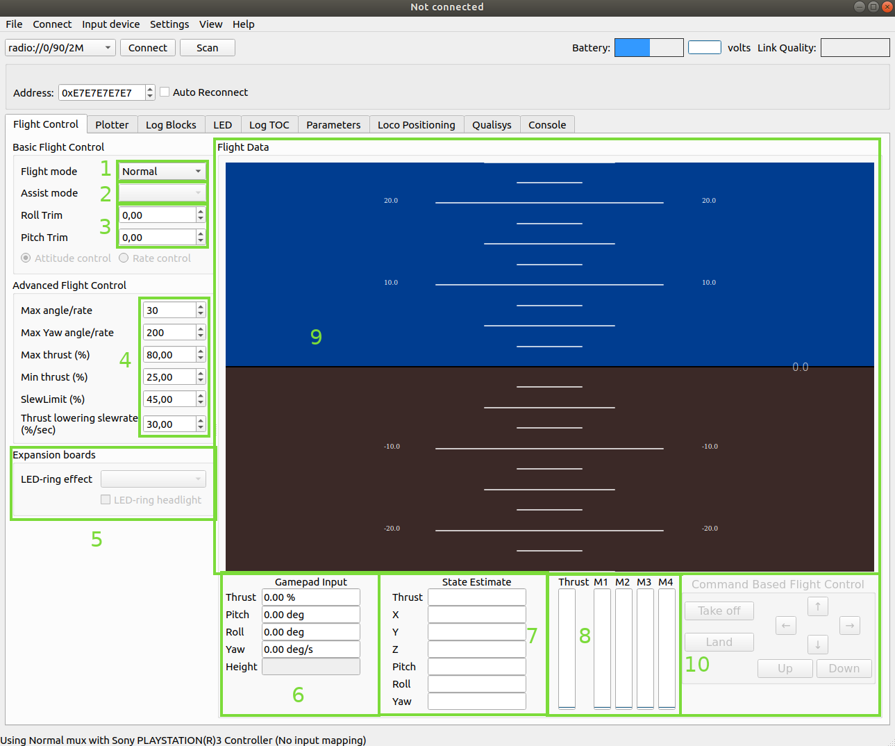 cfclient flighttab