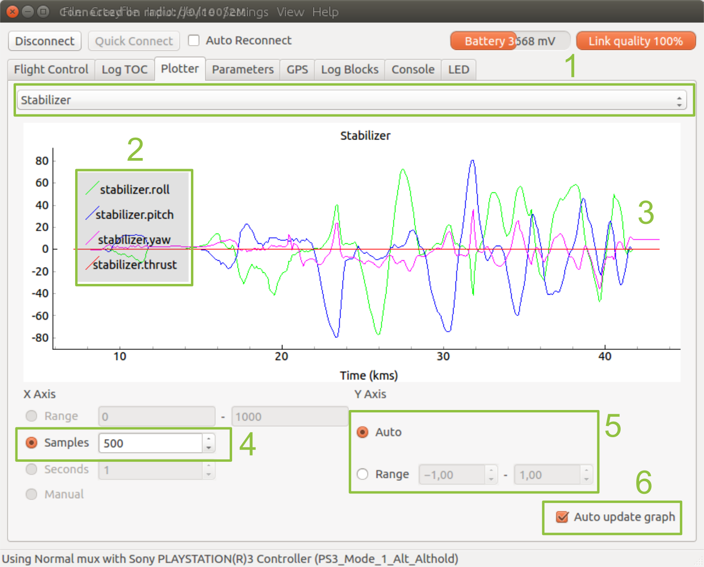 cfclient plotter