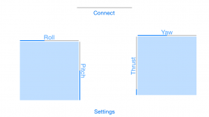 main screen joysticks