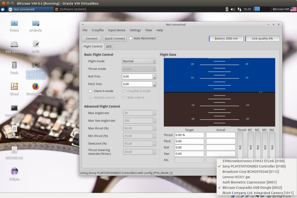 bitcraze vm setup