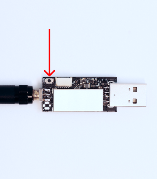 The Button on the Crazyradio