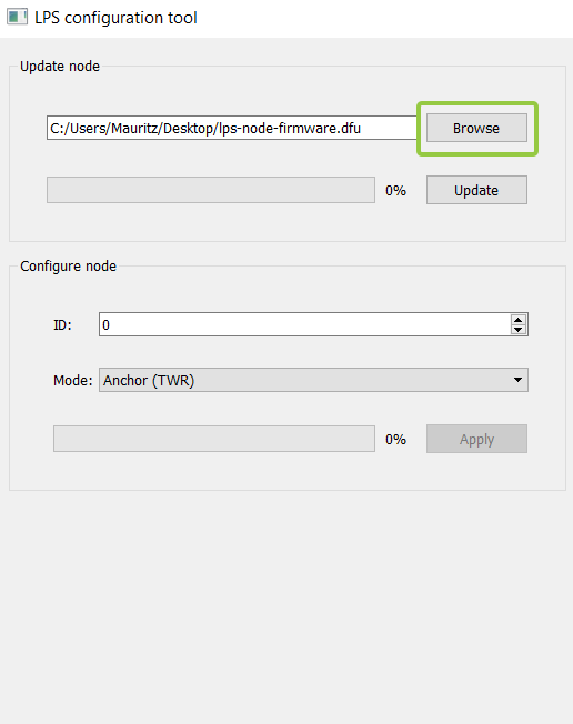 Loco Positioning configuration tool Loco Positioning configuration tool