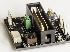 Crazyflie 2.0 debug-adapter board prototype