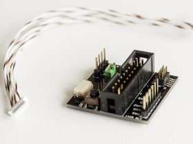 Crazyflie 2.0 debug-adapter board prototype