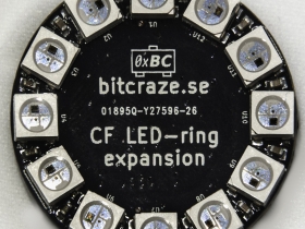 Crazyflie 2.0 LED-ring expansion prototype