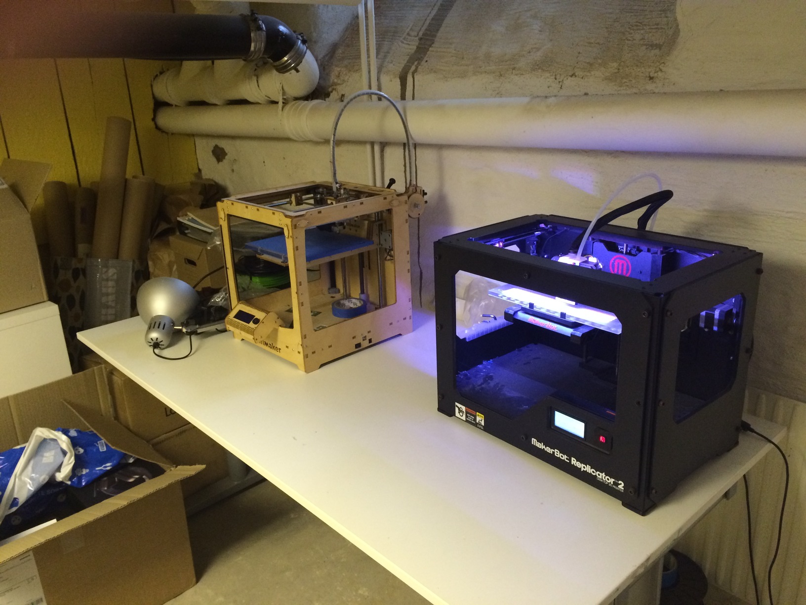 Our Ultimaker has a new friend