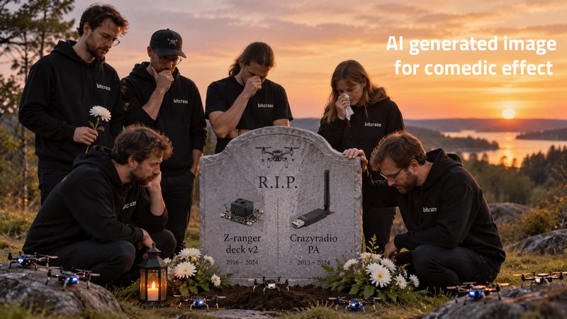 Farewell to the Z-ranger deck v2 and Crazyradio PA